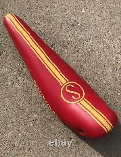 Vintage NOS Schwinn Stingray Krate Style S Stripe Seat 18 Made in USA Persons