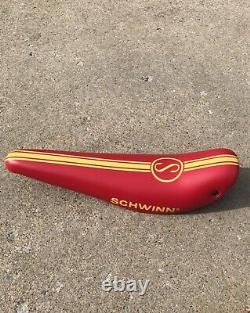 Vintage NOS Schwinn Stingray Krate Style S Stripe Seat 18 Made in USA Persons