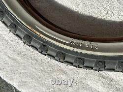 Vintage Nos American Made Schwinn Stingray Krate White Wall Knobby Rear Tire