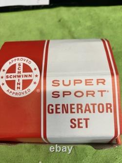 Vintage Nos Schwinn Super Sport Generator # 04 200 In Original Box