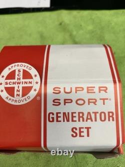 Vintage Nos Schwinn Super Sport Generator # 04 200 In Original Box