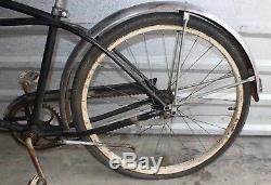 Vintage OLD Schwinn Typhoon Bicycle Black