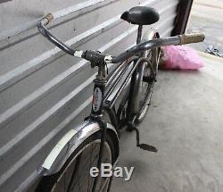Vintage OLD Schwinn Typhoon Bicycle Black