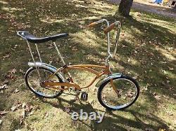 Vintage Oct. 1967 Schwinn Sting Ray Coppertone Boys Muscle Bicycle FREE SHIPPING