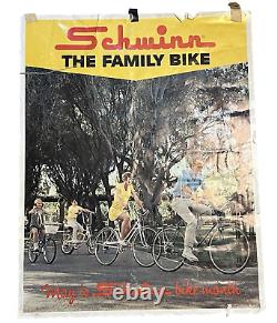 Vintage Official Schwinn FAMILY BICYCLE Poster-Lemon Peeler Krate Stingray Bike