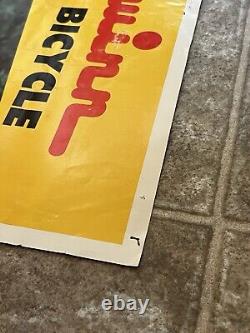 Vintage Official Schwinn THE ADULT BICYCLE Poster 75th Anniversary Poster