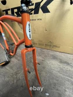 Vintage Orange Schwinn Cruiser Low Rider Bike