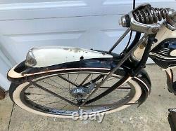 Vintage Original 1948 Circa Schwinn Excelsior B6 Autocycle 26 Tank Bike Cruiser