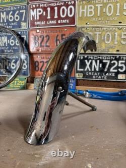 Vintage Original 1968 Schwinn Stingray Krate Rear Fender withChrome Support Rods