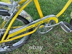 Vintage Original 1969 Schwinn Lemon Peeler Bicycle
