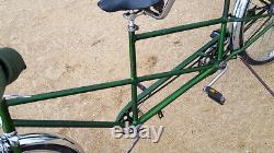 Vintage Original Chicago Schwinn Twinn Tandem Cruiser Bicycle Bendix Messenger