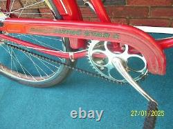 Vintage Original Paint 26 1955 Schwinn Flying Star Bicycle. 2 Speed Bendix