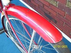 Vintage Original Paint 26 1955 Schwinn Flying Star Bicycle. 2 Speed Bendix