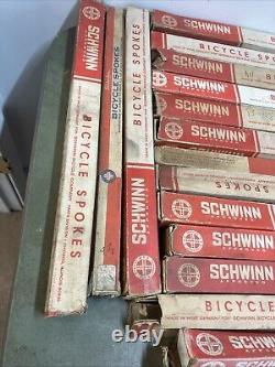 Vintage/ Original Schwinn Bicycle Spokes & Nipples Lot -NOS