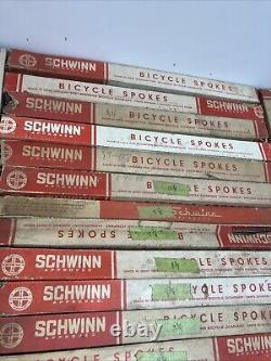 Vintage/ Original Schwinn Bicycle Spokes & Nipples Lot -NOS