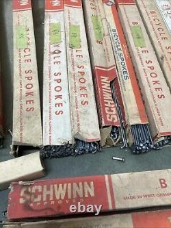 Vintage/ Original Schwinn Bicycle Spokes & Nipples Lot -NOS