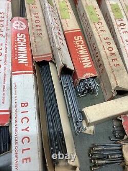 Vintage/ Original Schwinn Bicycle Spokes & Nipples Lot -NOS