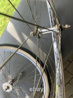 Vintage Original Schwinn Chrome Rim Wheels & Tires 26 1 3/4 S-7