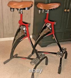 Vintage Original Schwinn Phantom Bicycle Bar Stools New! Rare Find Vintage Original Schwinn Phantom Bicycle Bar Stools New! Rare Find