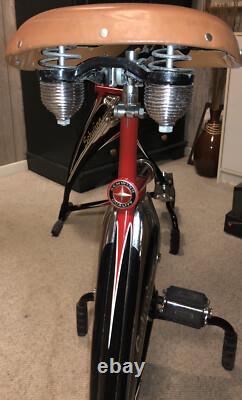 Vintage Original Schwinn Phantom Bicycle Bar Stools New! Rare Find