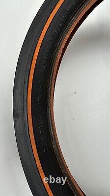 Vintage Original Schwinn Sting-Ray Slik Orange Krate Slick Tire 1968