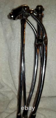 Vintage Original Schwinn Stingray Krate Bicycle Chrome Springer Fork Collectible
