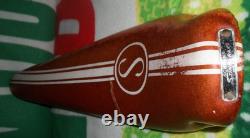 Vintage Original Schwinn Sunset Orange Krate Bicycle Banana Seat 18 Long