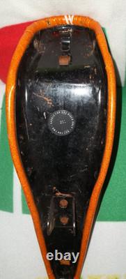 Vintage Original Schwinn Sunset Orange Krate Bicycle Banana Seat 18 Long