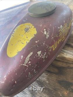Vintage Original Schwinn Whizzer Fuel Gas tank bicycle motorbike OriginalPatina