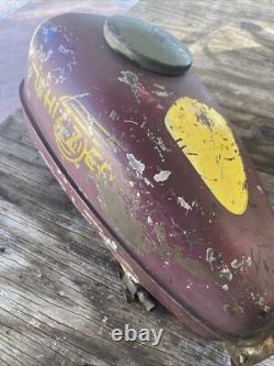 Vintage Original Schwinn Whizzer Fuel Gas tank bicycle motorbike OriginalPatina