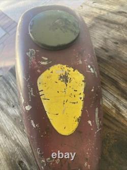 Vintage Original Schwinn Whizzer Fuel Gas tank bicycle motorbike OriginalPatina