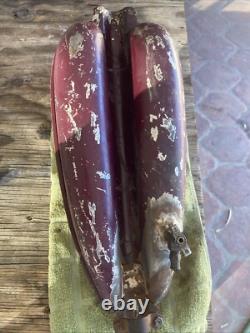 Vintage Original Schwinn Whizzer Fuel Gas tank bicycle motorbike OriginalPatina