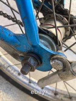 Vintage Original Sky Blue 1968 Schwinn Fenderless Stingray Bicycle #BD36199