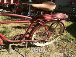 Vintage PREWAR WESTERN FLYER mens 26 inch bicycle