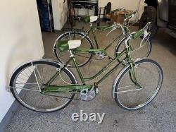 Vintage Pair his and hers Schwinn 1974 bikes great condition new tires