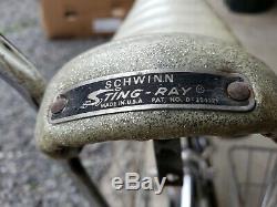 Vintage Phantom Schwinn Stingray Fastback serial number GC42978