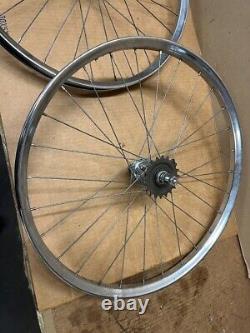 Vintage Postwar 24 Bicycle Drop Center Wheel Set Schwinn Shelby Monark Higgins