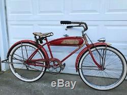 Vintage Prewar 1936 Bf Goodrich Streamline 26 Bicycle / Schwinn