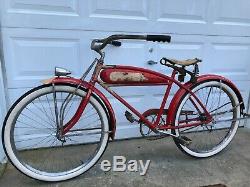 Vintage Prewar 1936 Bf Goodrich Streamline 26 Bicycle / Schwinn