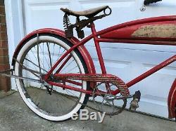 Vintage Prewar 1936 Bf Goodrich Streamline 26 Bicycle / Schwinn