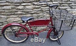 Vintage Prewar 1939 Schwinn Cycle Truck Bicycle