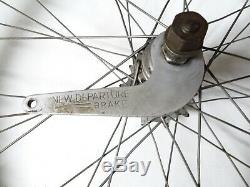 Vintage Prewar 1941 Schwinn Lasalle DX 26 Balloon Tire Bicycle Wheel Set