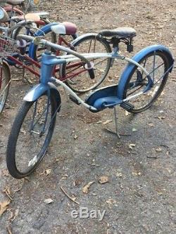 Vintage Prewar Elgin Twin Bar Bicycle