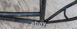 Vintage Prewar Simmons ArchBar Bicycle Truss FRAME FORK + Wood Wheel 28 BikeTOC