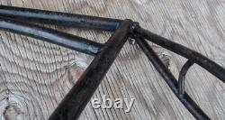Vintage Prewar Simmons ArchBar Bicycle Truss FRAME FORK + Wood Wheel 28 BikeTOC