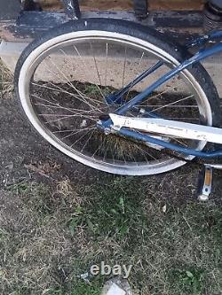 Vintage Rare 1957 Schwinn 24 Blue Cruiser/ Low Rider Bicycle