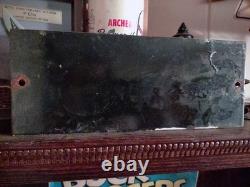 Vintage Rare Schwinn Bicycle Advertising 10'' Porcelain Metal Sign