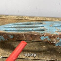 Vintage Rear Rack 9 Slot Schwinn Balloon Tire Bike Blue Cruiser Klunker Red