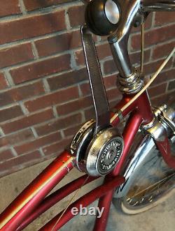 Vintage Red 1968 Schwinn Stingray Deluxe With 3 Spd. (3 Speed). Shifter