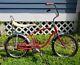 Vintage Red Chrome Schwinn Stingray 16 Pixie Banana Seat Bicycle Original Bike
